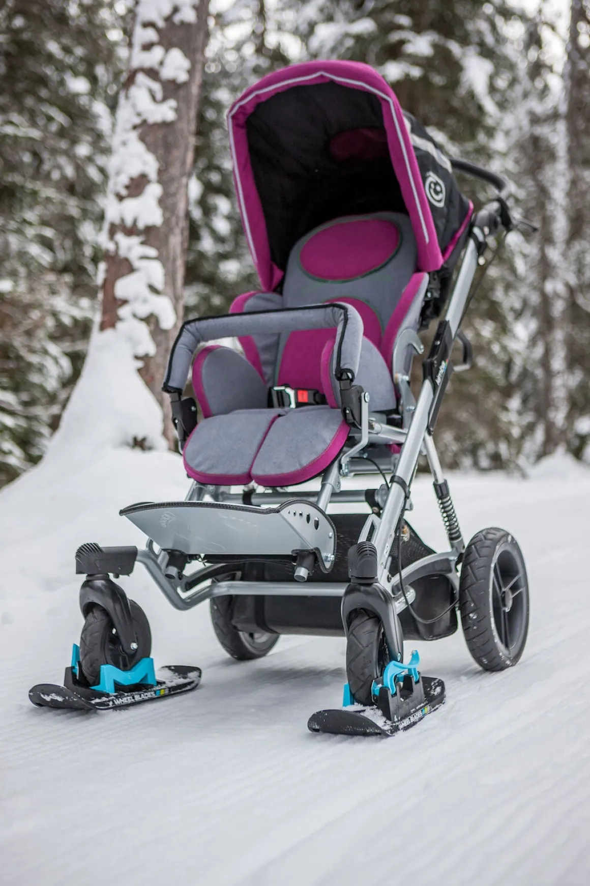 Wheelblades XL Miniski til Barnevogn, Enkel