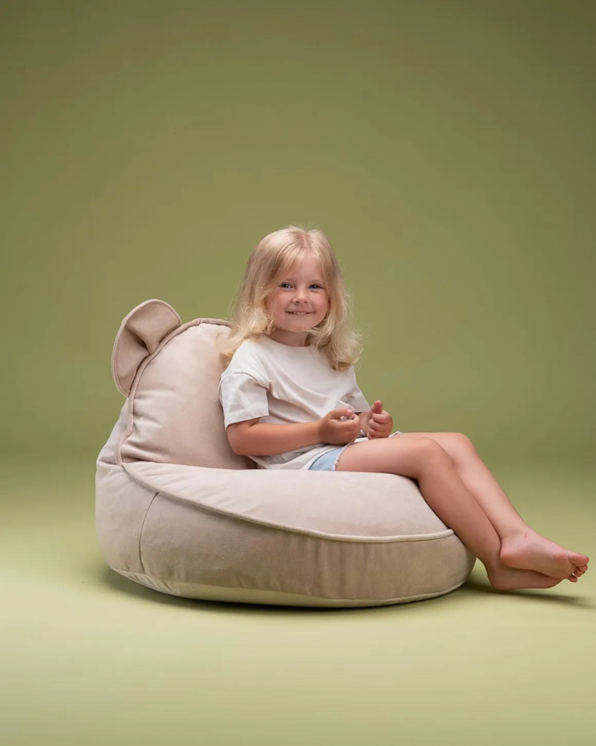 Wigiwama Bjørn Sækkestol, Beige