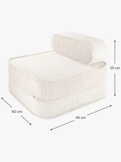 Wigiwama Flip Foldbar Stol 150x60 cm, Marshmallow