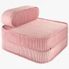 Wigiwama Flip Foldbar Stol 150x60 cm, Pink Mousse