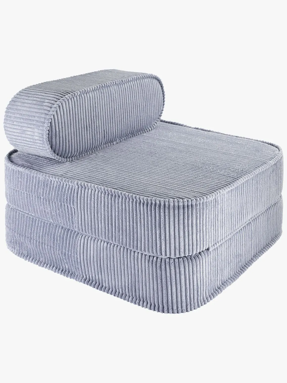Wigiwama Flip Foldbar Stol 150x60 cm, Blueberry Blue