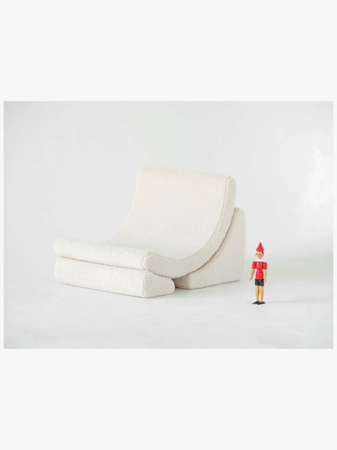 Wigiwama Måne Lænestol, Cream White