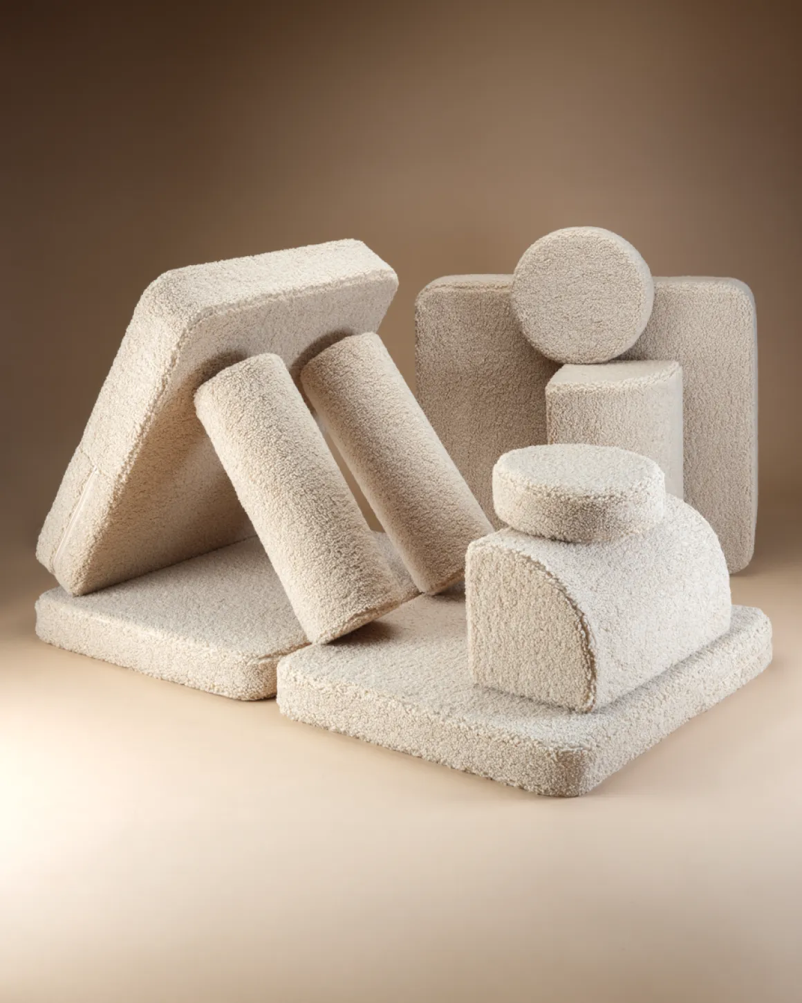 Wigiwama Play Bygbar Sofa 272x156 cm, Biscuit