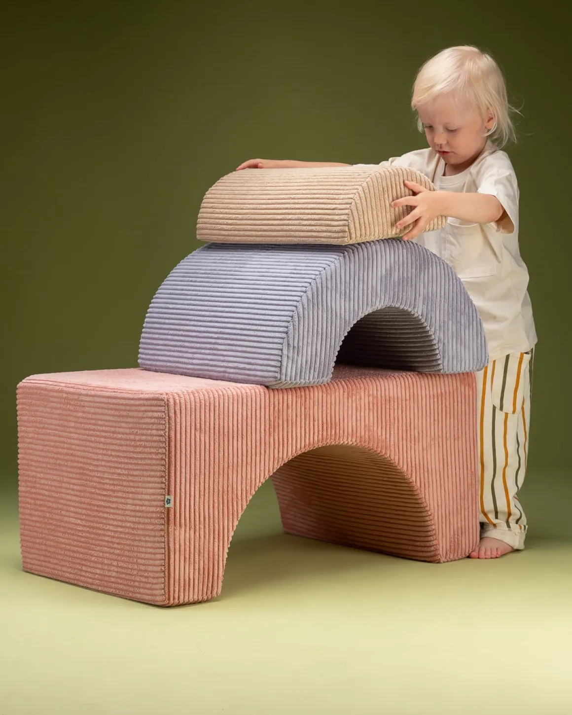 Wigiwama Rainbow Legesæt, Pink Mousse