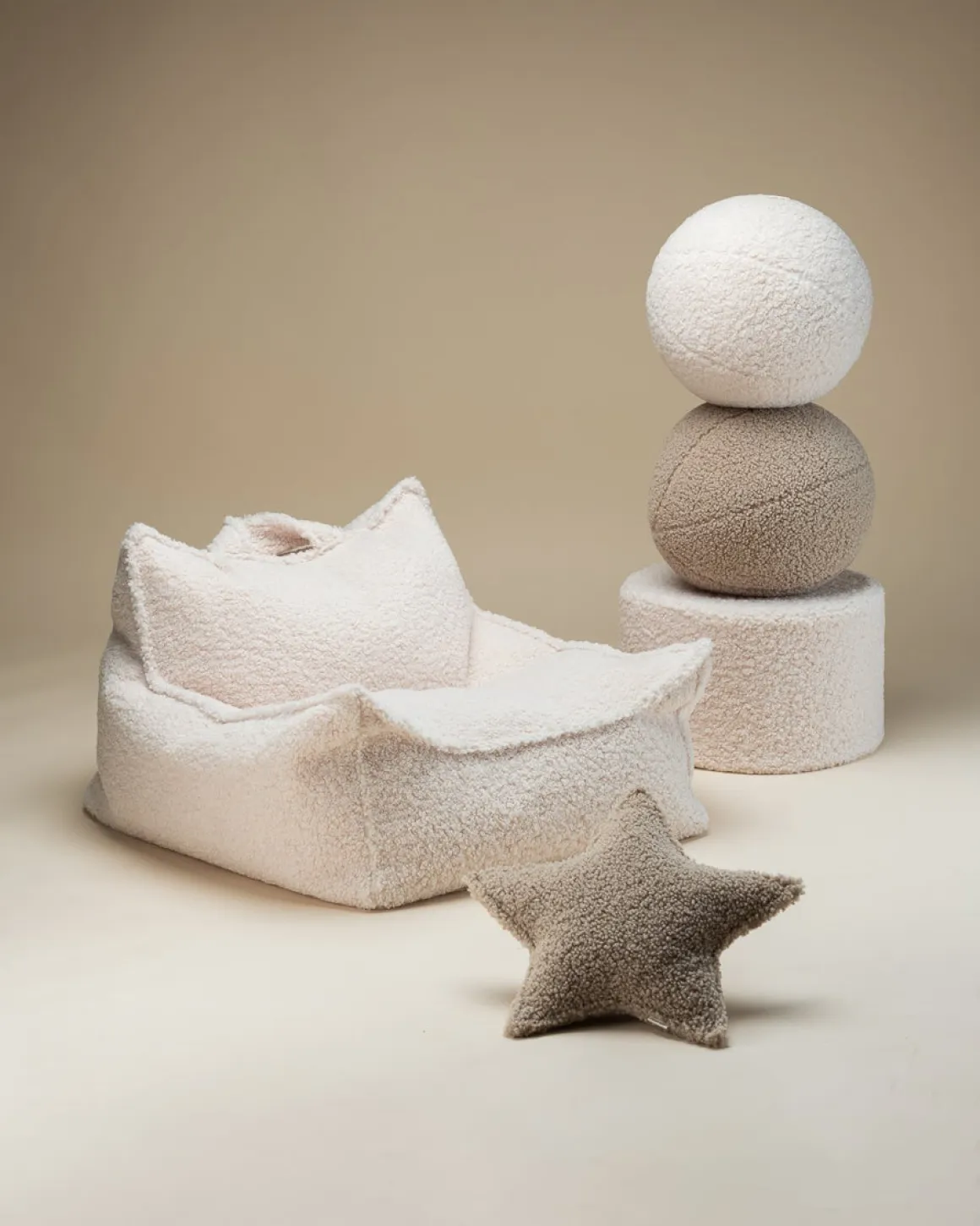 Wigiwama Sækkestol, Cream White
