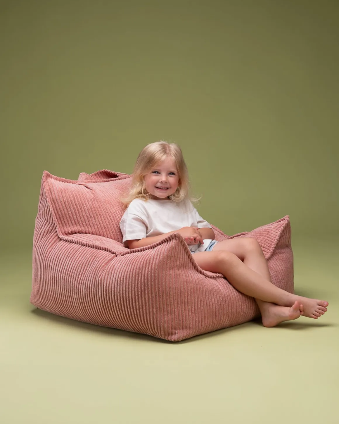 Wigiwama Sækkestol, Pink Mousse