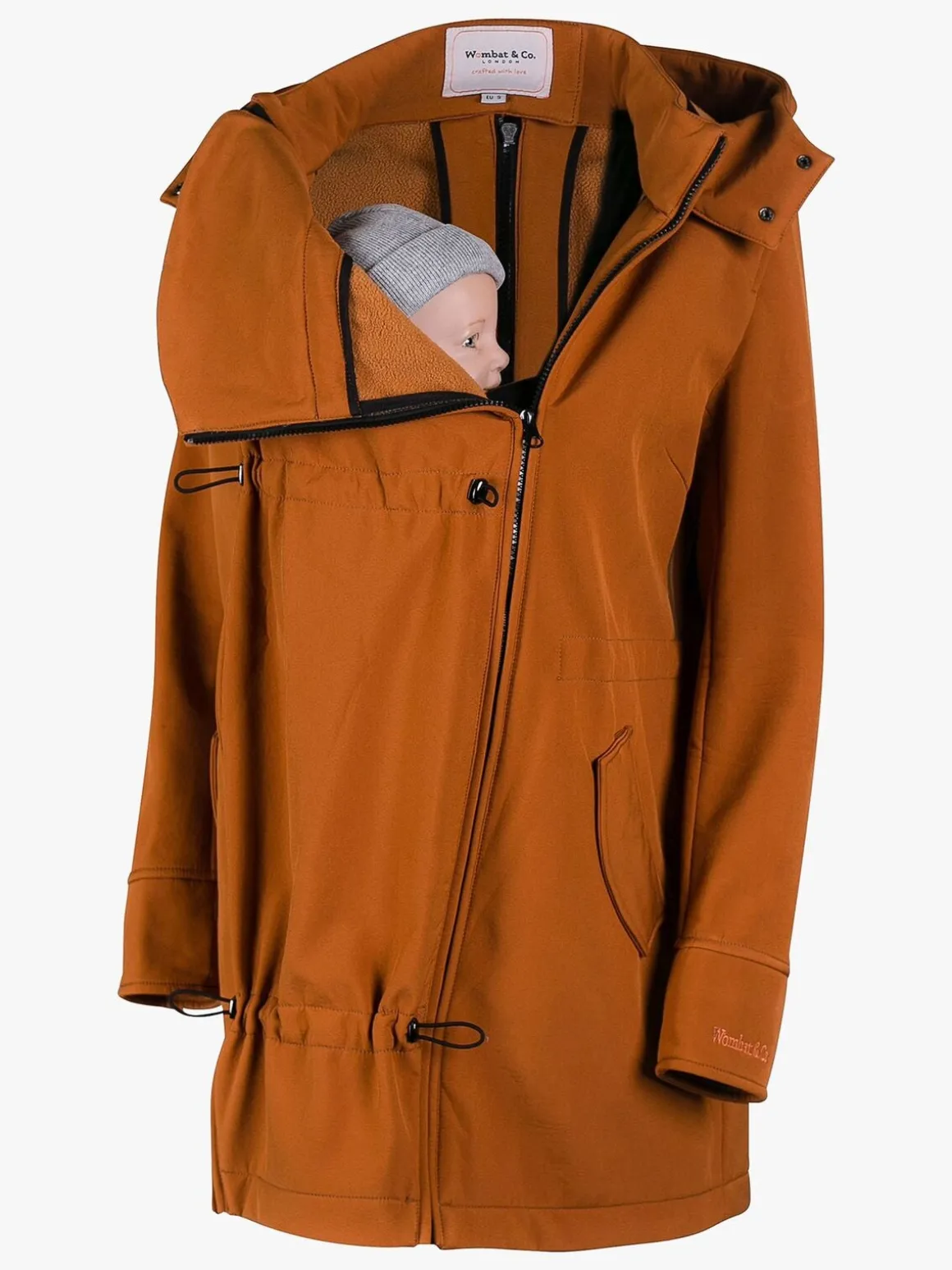 Wombat Softshell Bærejakke, Caramel