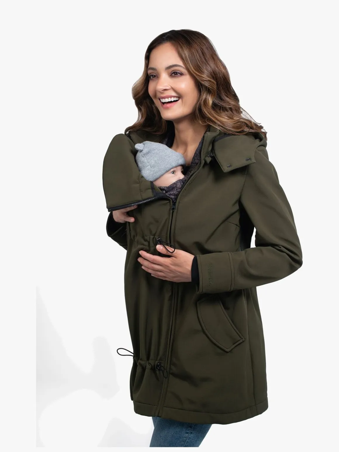 Wombat Softshell Bærejakke, Green