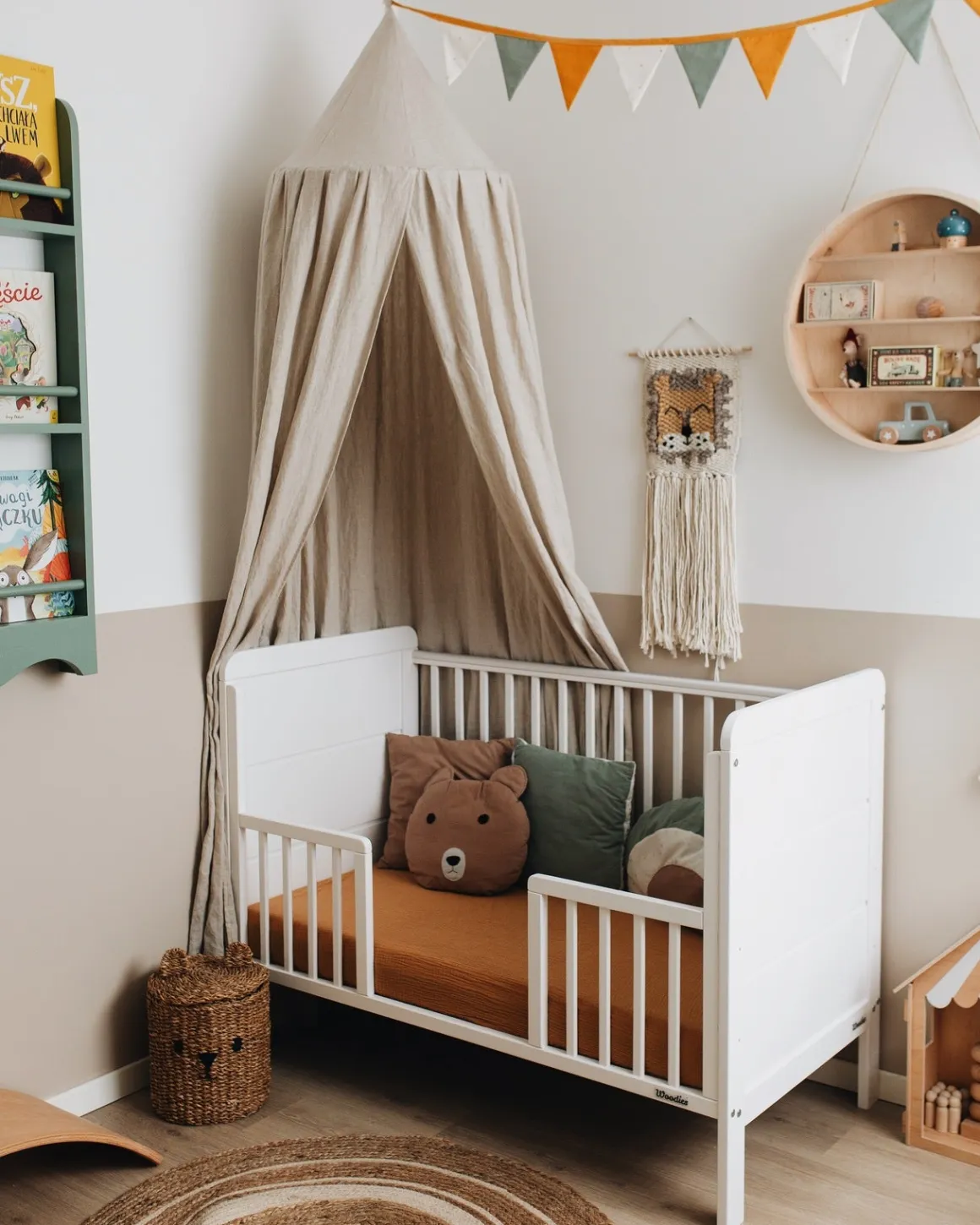 Woodies Moderne Tremmeseng, Hvid
