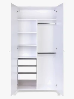 Yappy Kids Étude Garderobe, Hvid/Bøg