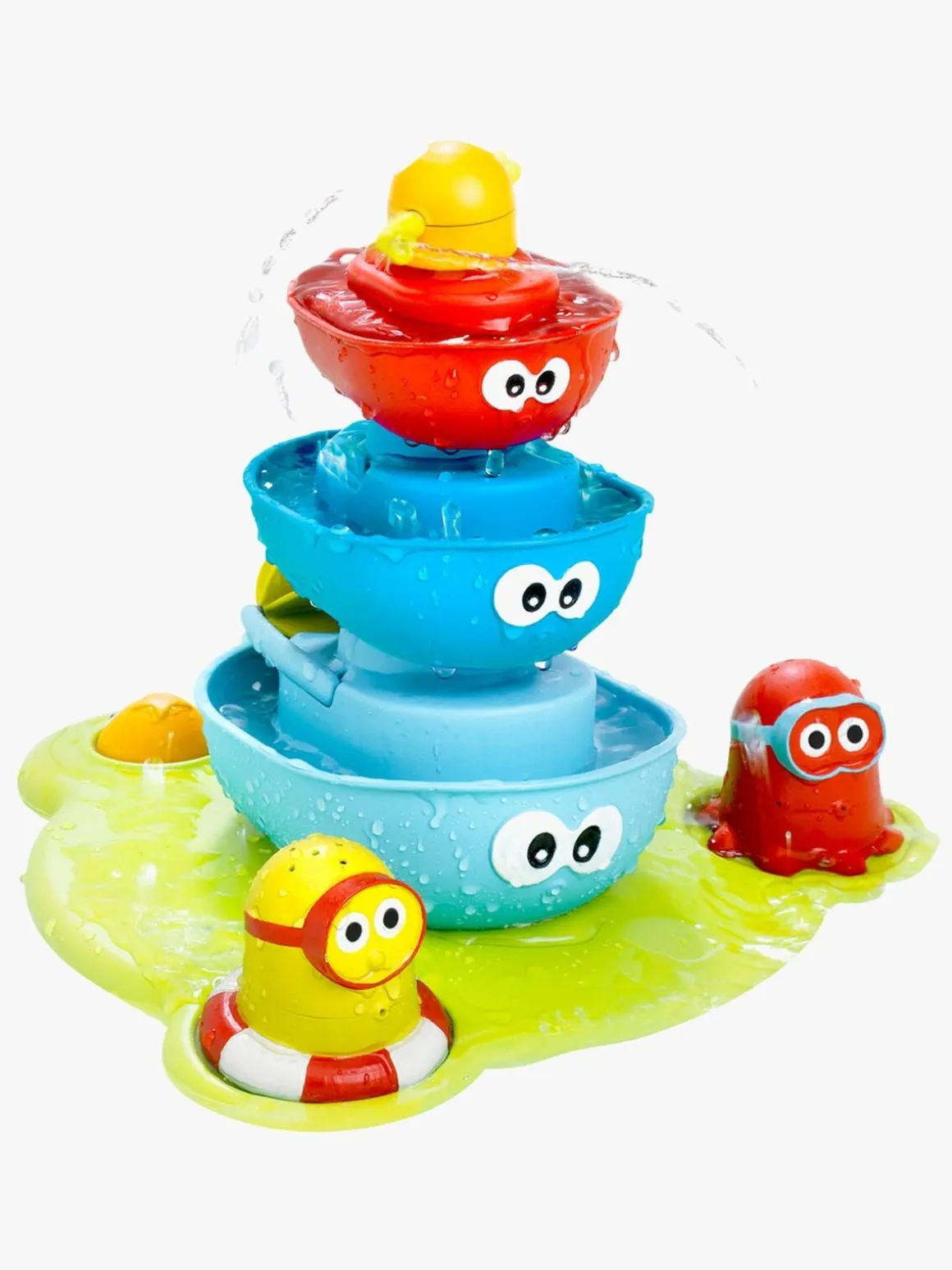 Yookidoo Stack 'N' Spray Fountain Vandlegetøj