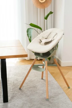 Ziza Sæt til Nyfødte, Olive/Beige